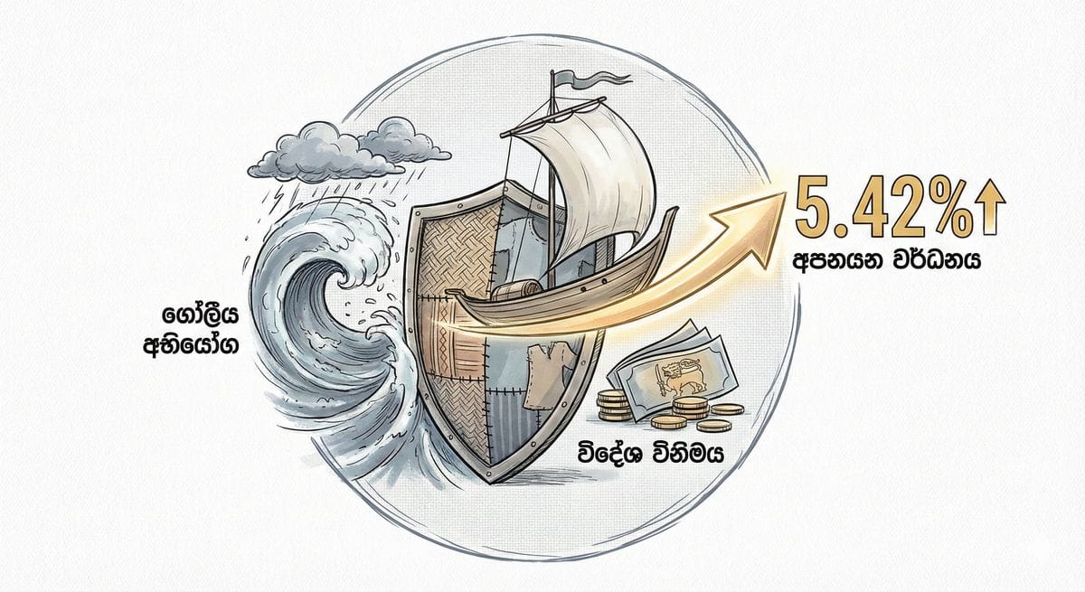 ශ්‍රී ලංකාවේ ඇඟලුම් කර්මාන්තයේ 2025 අපනයන වර්ධනය