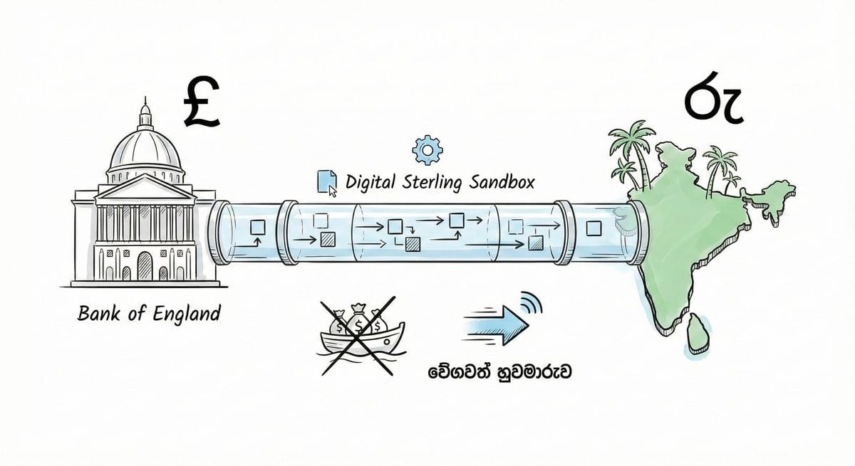 Bank of England Digital Sterling Sandbox for Remittance