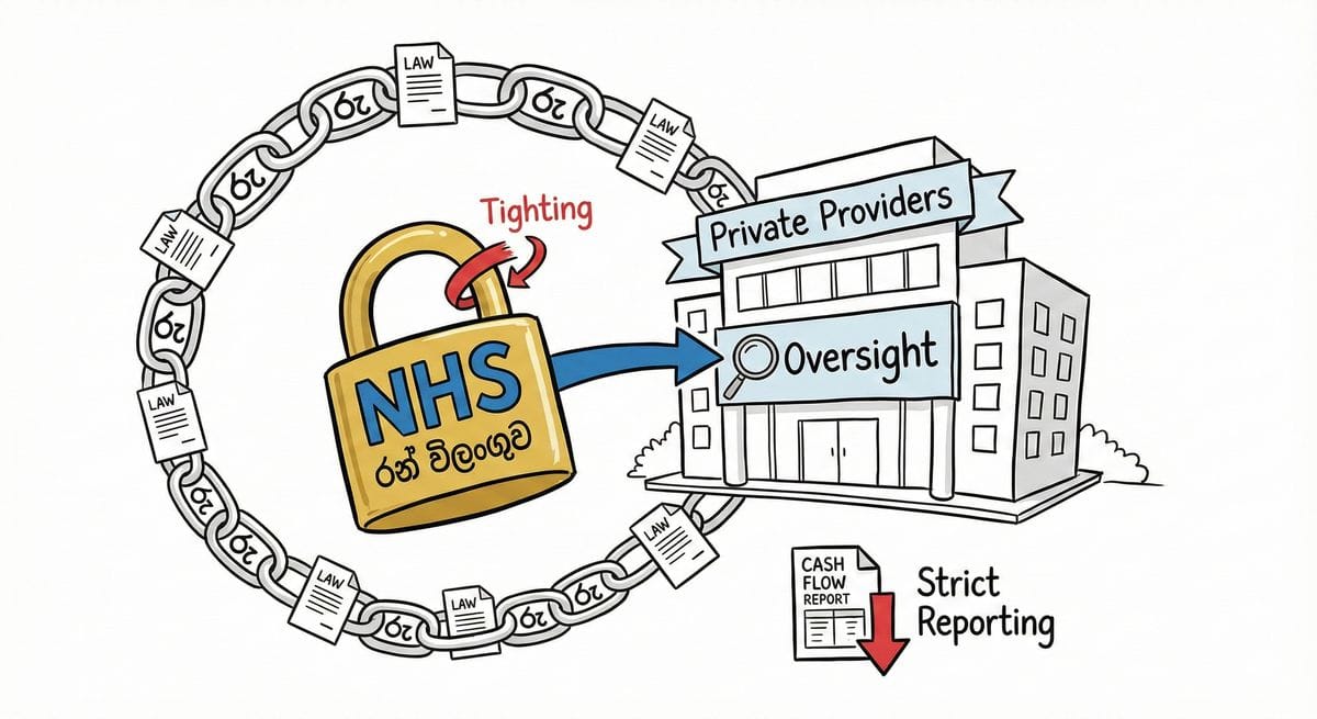 NHS private healthcare transformation in UK