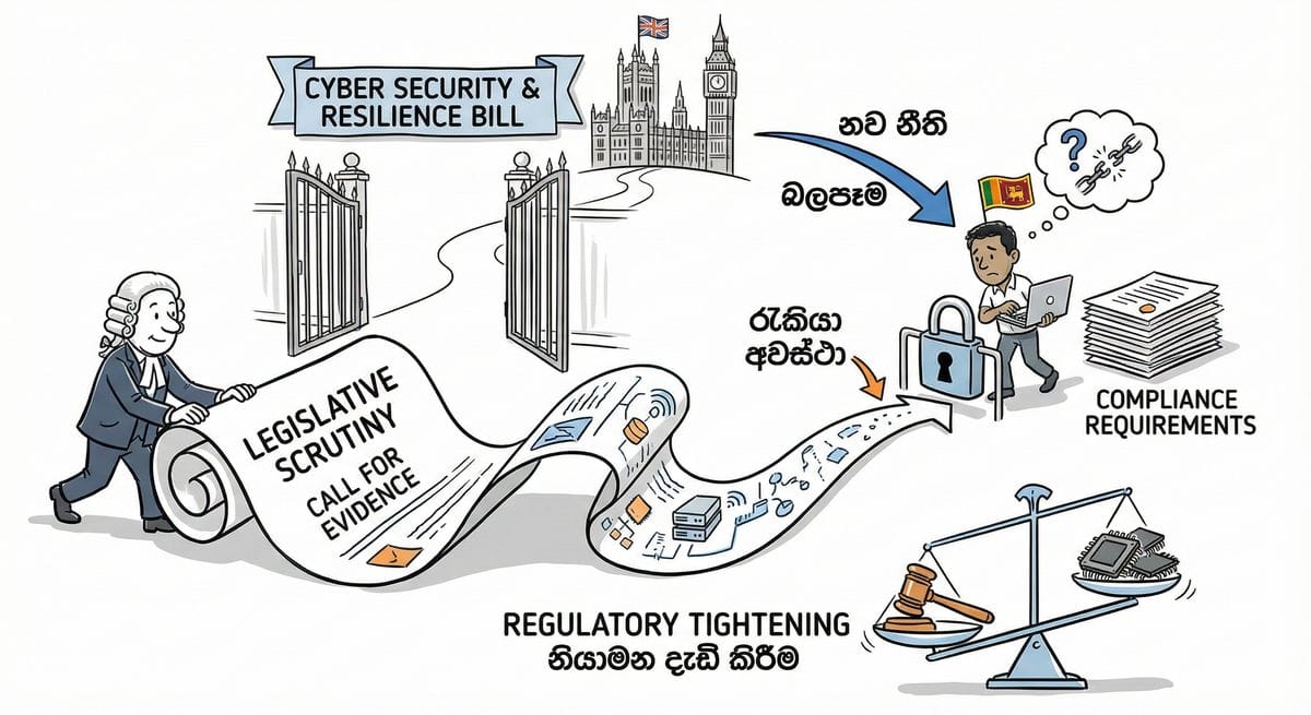 බ්‍රිතාන්‍යයේ නව සයිබර් ආරක්ෂණ පනත: ඔබේ IT රැකියාව අනතුරේද?