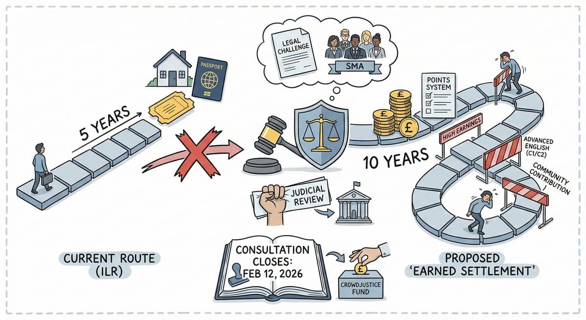 Sri Lankan professionals waiting for UK ILR after 10 years