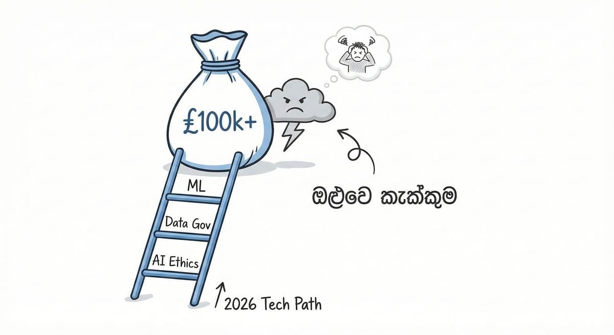 Tech jobs in 2026 with AI, data and machine learning salaries in UK