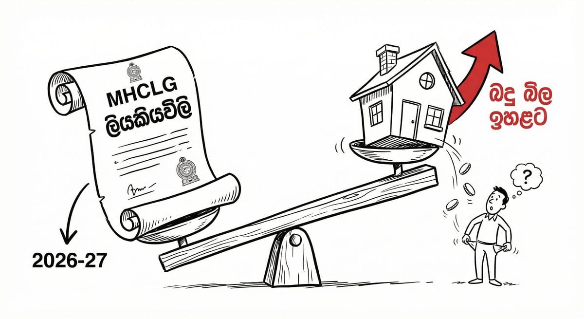 2026 වසරේ එක්සත් රාජධානියේ කවුන්සිල් බදු බිල ඉහළ යන හැටි