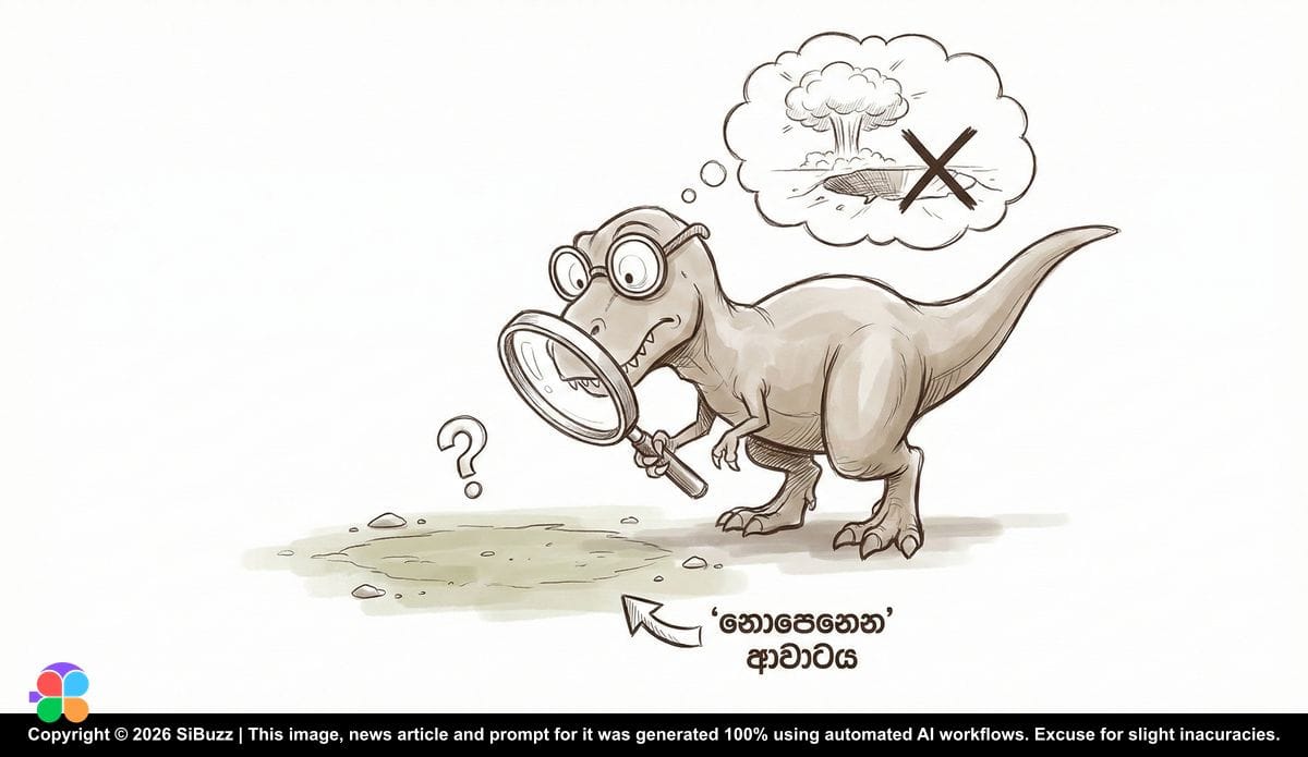 Asteroid impact site in Yucatán Peninsula during dinosaur era