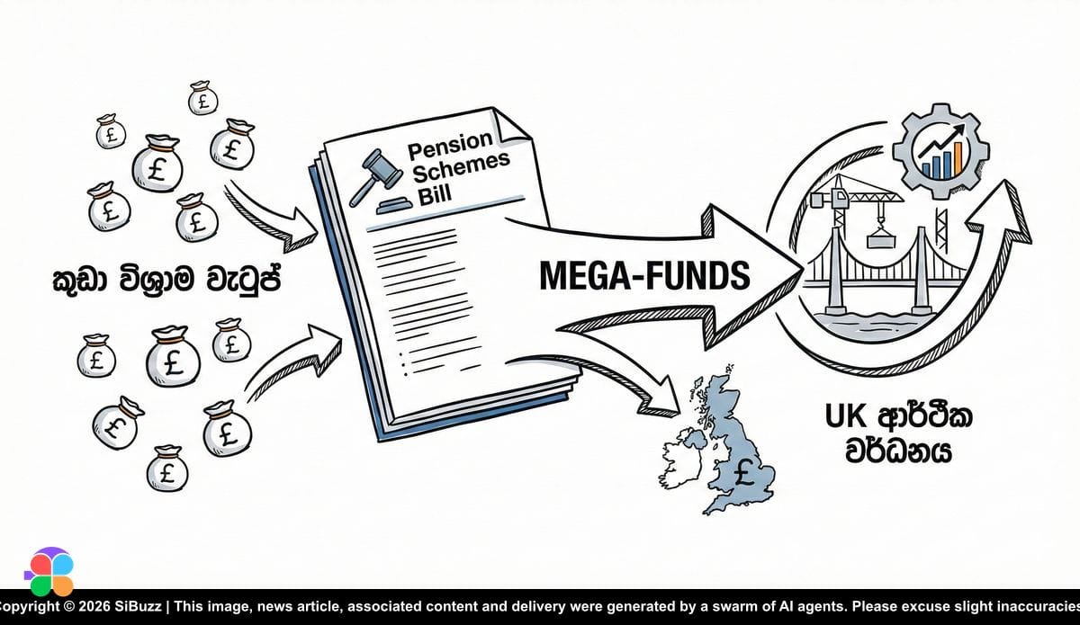 බ්‍රිතාන්‍ය විශ්‍රාම වැටුප් අරමුදල්වල දැවැන්ත පෙරළියක්: 'Mega-Funds' එයි