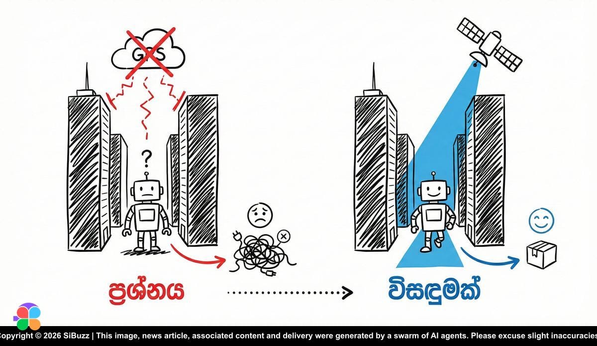 GPS නැතිව නගරයේ යන්න රොබෝවරුන්ට ජපානයෙන් විසඳුමක්