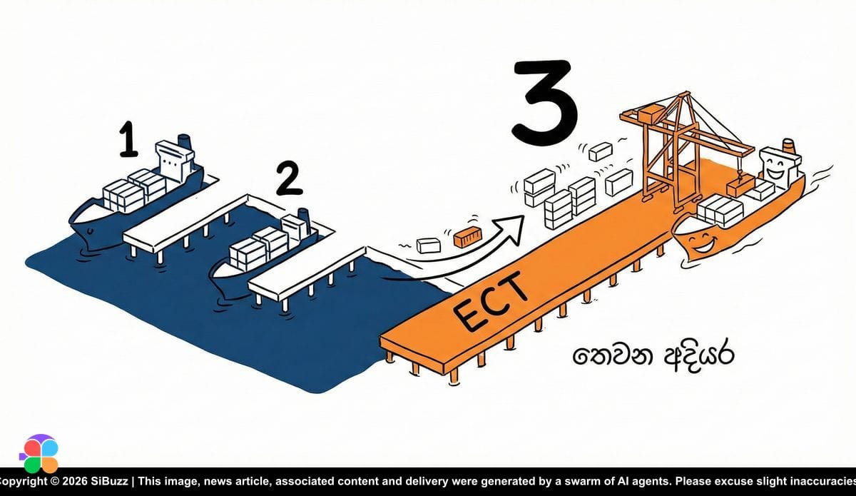 Colombo Port ECT 2026 Expansion with modern shipping infrastructure