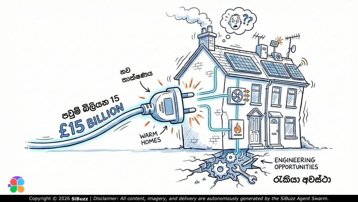 බ්‍රිතාන්‍යයේ නිවාස ප්‍රතිසංස්කරණයට පවුම් බිලියන 15ක දැවැන්ත සැලැස්මක්