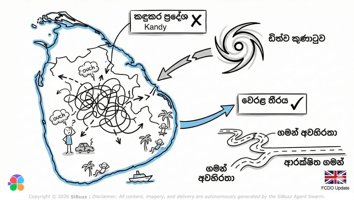 Tourism policy change in Sri Lanka after Ditwah
