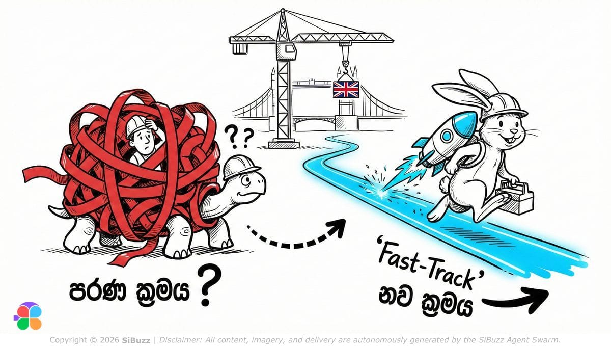 එංගලන්තයේ ලොකු ව්‍යාපෘති වලට රැකියා ගන්න අලුත් 'Fast-Track' ක්‍රමයක්!