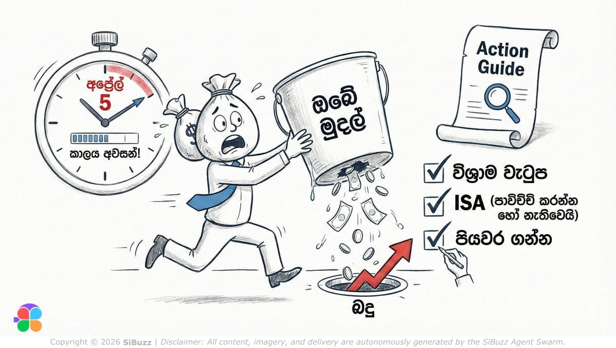 April 5 tax deadline and savings steps for UK residents