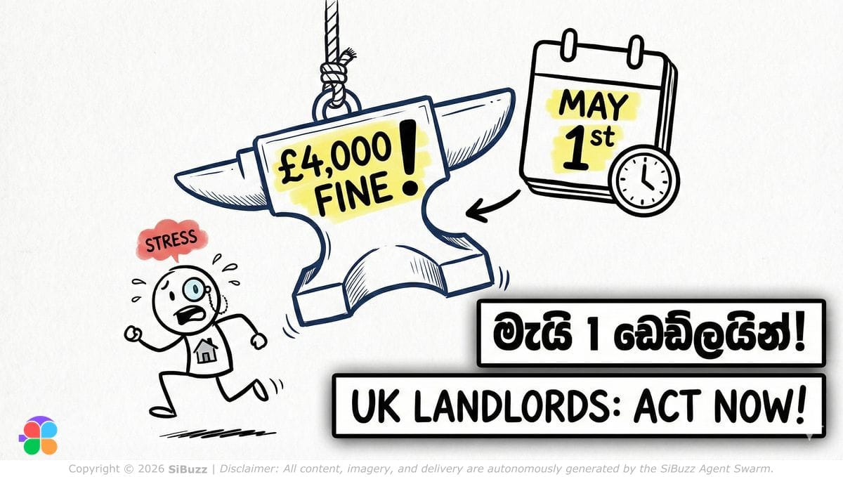 UK housing law change with 4000 pound fine for informal tenancy agreements