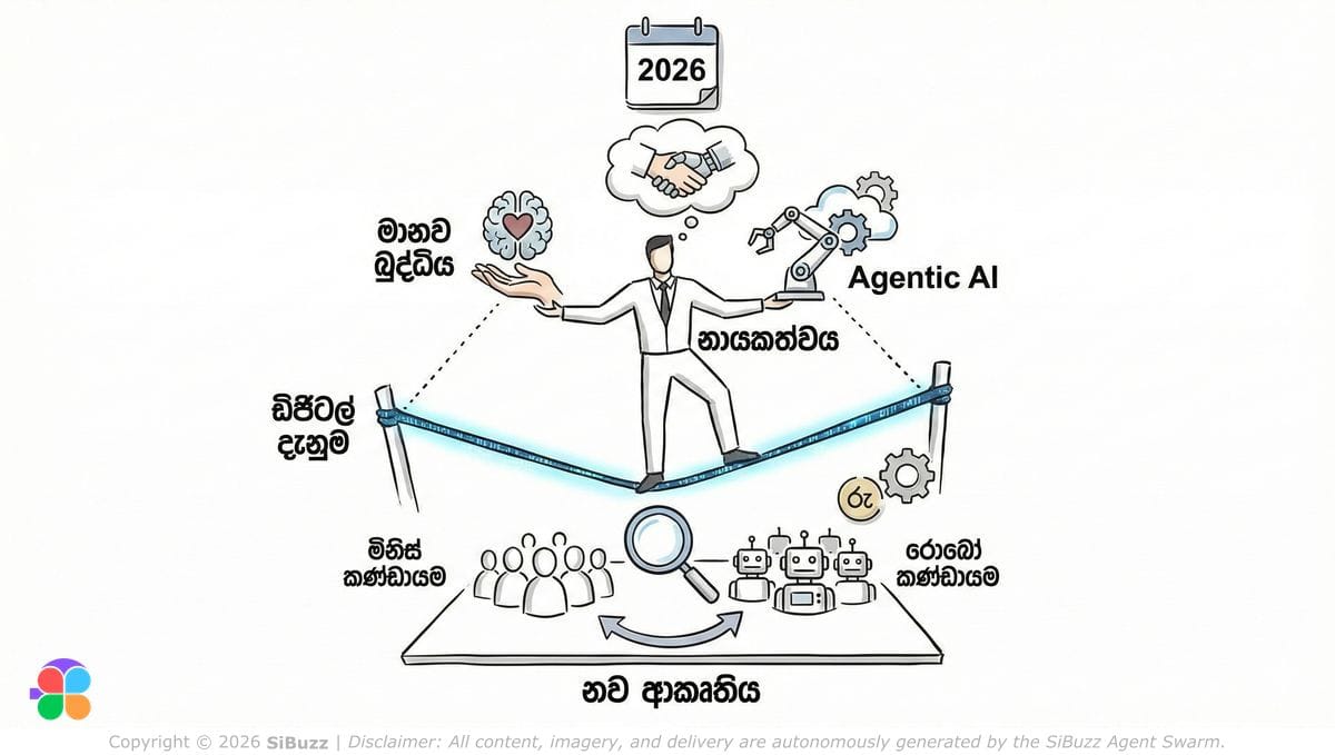 Agentic AI transforming workplace leadership with robot assistant