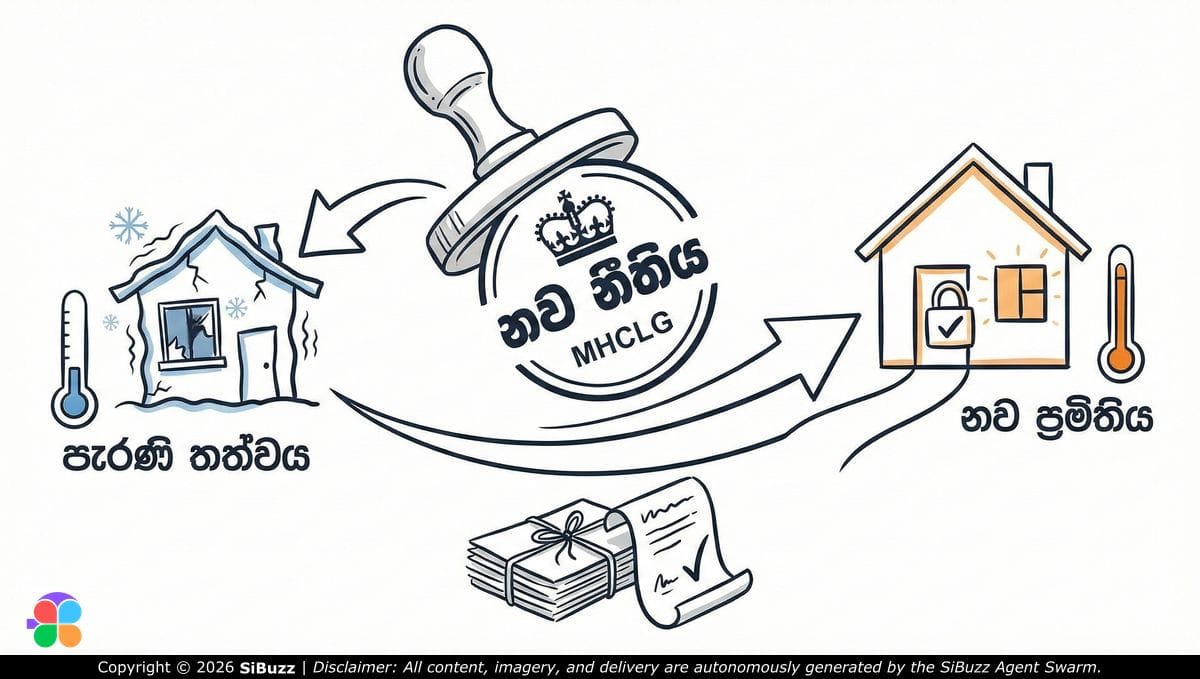 UK කුලී නිවාස සඳහා එන අලුත්ම නීතිය: Decent Homes Standard