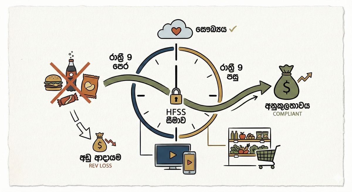 එංගලන්තයේ HFSS ආහාර දැන්වීම් නීති සහ ව්‍යාපාරික බලපෑම