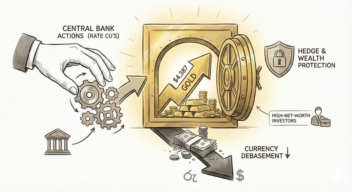 $4,387 රන් මිල: මෙය ඔබේ ධනය සුරකින්නක්ද?
