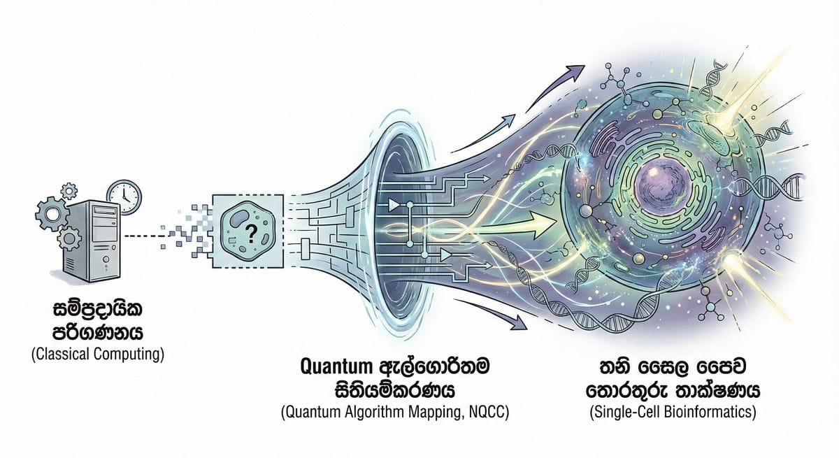 Quantum biology research in UK laboratory with single-cell simulation