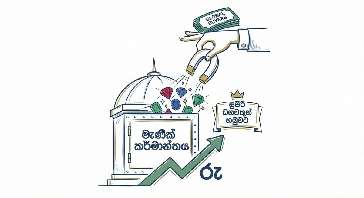 Gem Sri Lanka 2026 luxury jewelry exhibition in Colombo