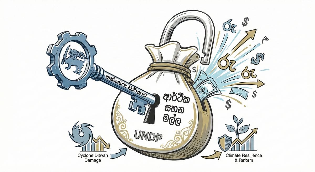 UNDP Climate Debt Cycle Impact on Sri Lanka Economy