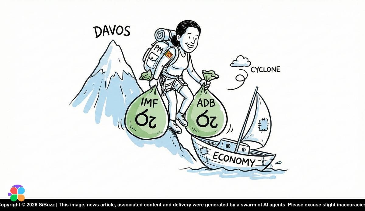 Davos Summit 2026 with Sri Lanka delegation