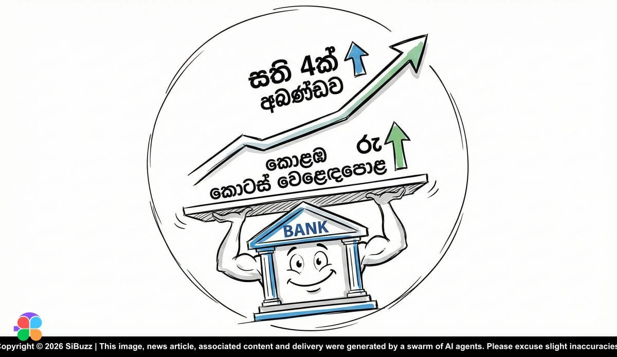 Colombo Stock Exchange market growth with bank shares rising