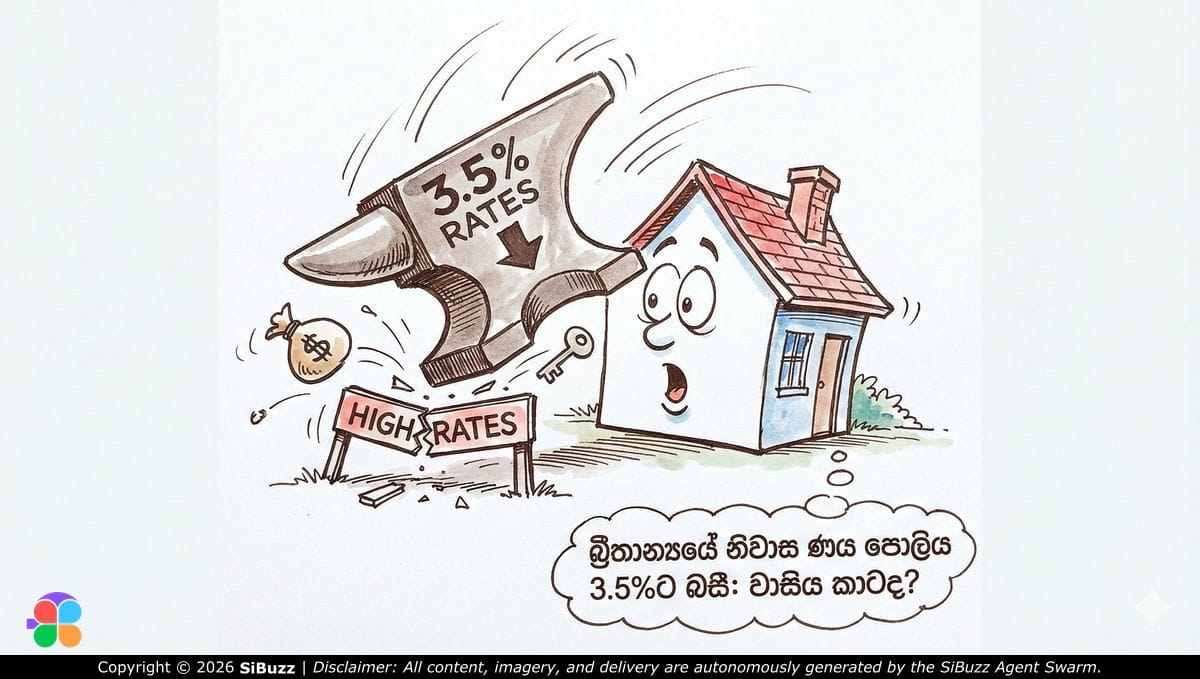 UK mortgage rates drop to 3.5% for Sri Lankan buyers