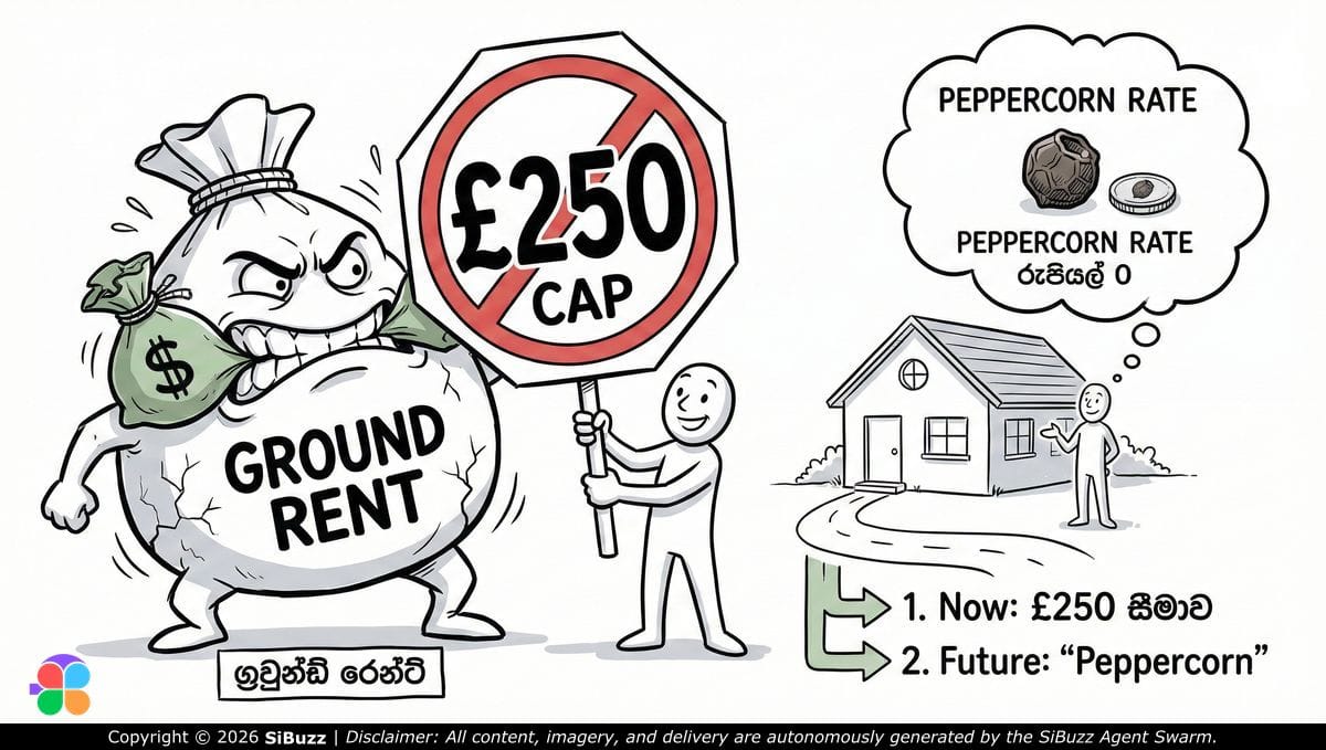 UK ground rent cap law 2026 with leasehold reform bill