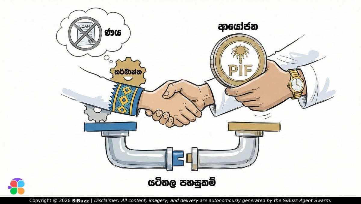 Sri Lanka with PIF officials discussing economic reforms