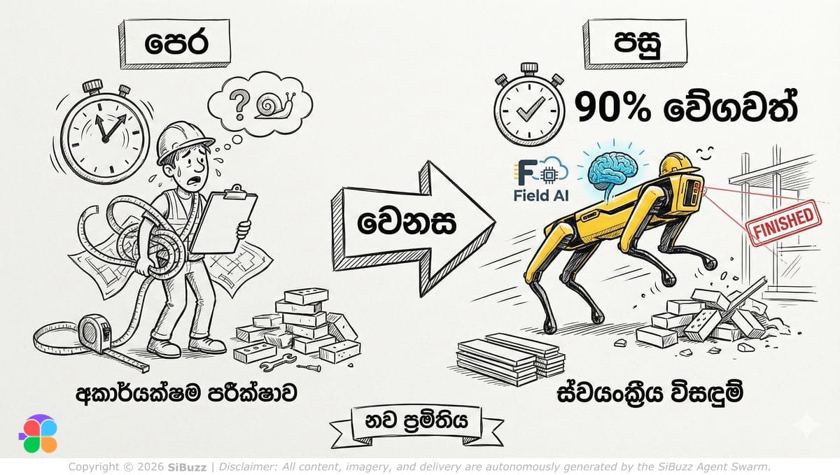 Boston Dynamics AI robot operating in a Sri Lankan field environment