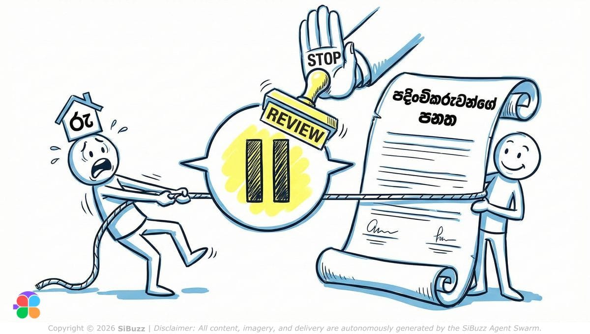 Lanka housing policy reversal with public protest and government announcement