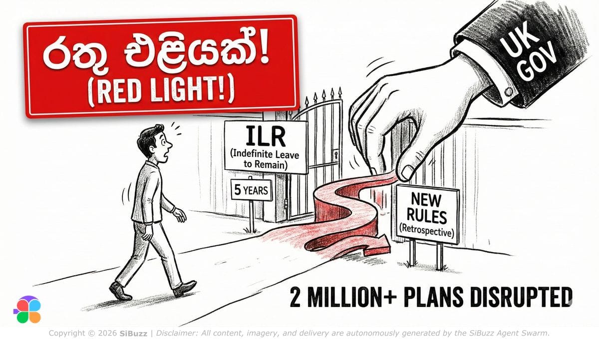 UK Visa ILR update with Sinhala language representation