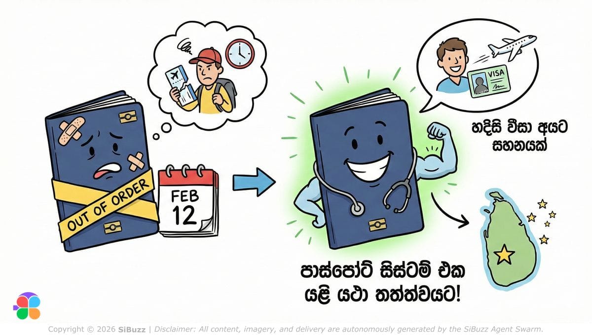 Passport system restored in Sri Lanka