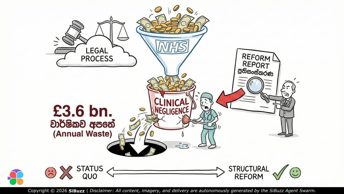 NHS වන්දි අර්බුදය: පවුම් බිලියන 3.6ක් අපතේ යන හැටි